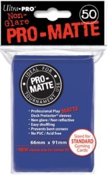 Ultra Pro Matte Deck Protectors - Blue
