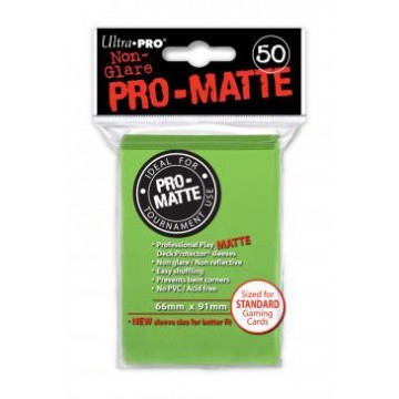 Ultra Pro - Standard - Pro-Matte Lime Green (50 Sleeves)