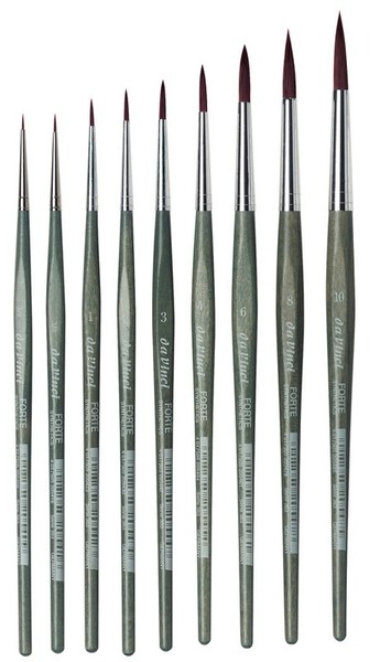 Da Vinci Forte Series 363 Round Brushes - Size 1