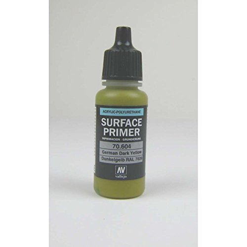 Vallejo Acrylic Polyurethane - German Dark Yellow Surface Primer 17ml