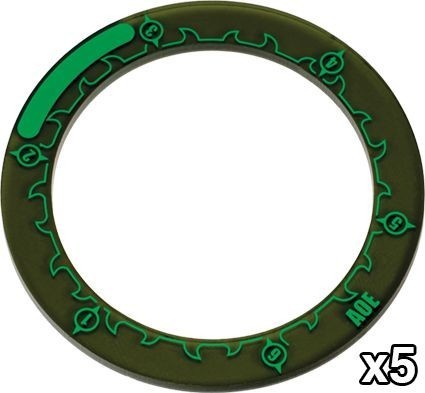 HORDES 3" Area of Effect Ring Markers