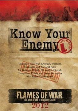 Know Your Enemy : Late War