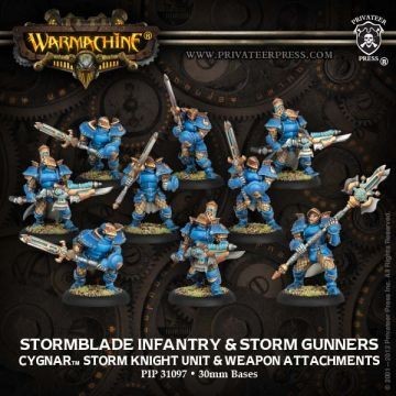 Stormblade Infantry and Storm Gunners
