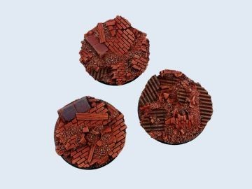 50mm Round Old Factory Bases