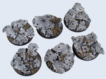 40mm Round Ruins Bases