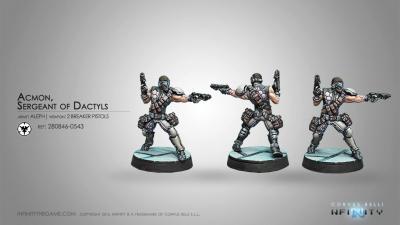 Acmon,Sergeant of Dactyls (2 Breaker Pistols)