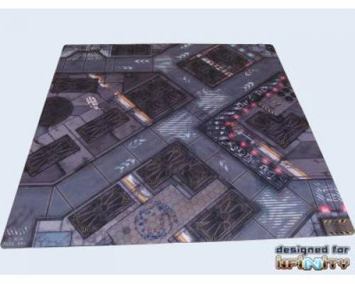 WAR GAME MAT - 48X48INCH - DISTRICT 5 STREETS