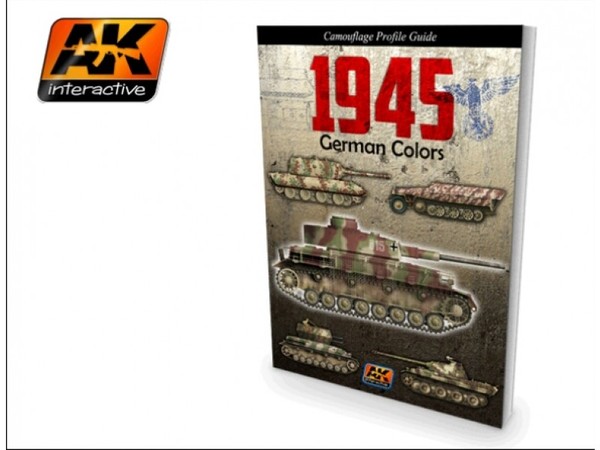 AK Interactive 1945 German Colors Camouflage Profile Guide