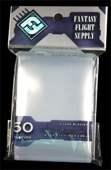 50 x Clear Standard Card Sleeves 63.5mm x 88mm (FFG)