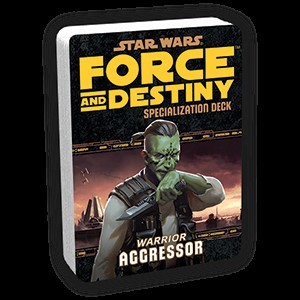 Star Wars RPG: Force And Destiny Aggressor Specialization Deck