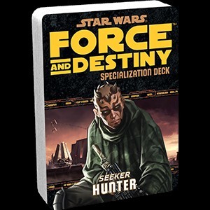 Star Wars RPG: Force And Destiny Hunter Specialization Deck