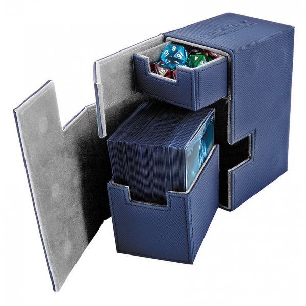 Ultimate Guard Flip'n'Tray Deck Case 80+ Blue