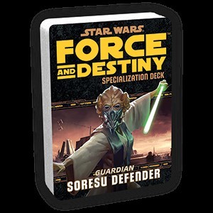 Star Wars RPG: Force And Destiny Soresu Defender Specialization Deck