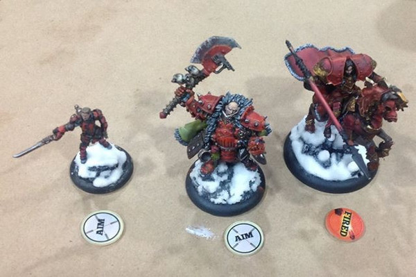MUSE ON MINIS STATUS EFFECTS: AIM / FIRED