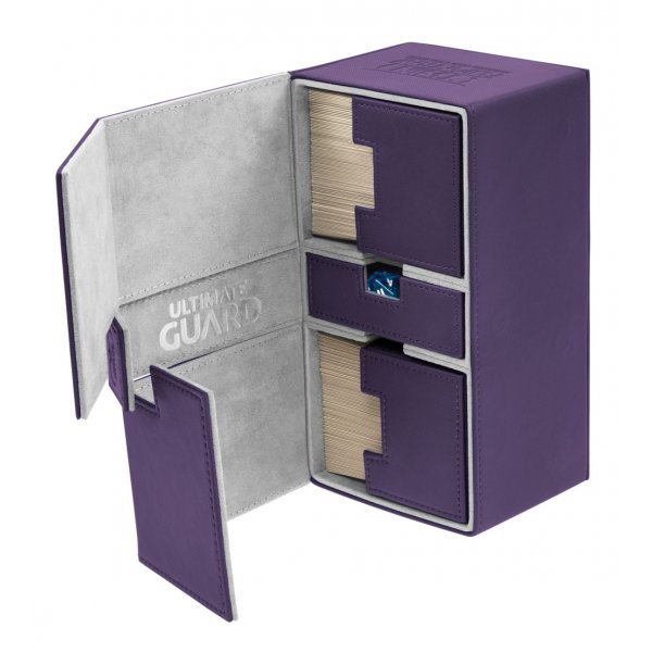 Ultimate Guard Twin Flip'n'Tray Deck Case 200+ Purple