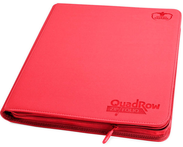 Ultimate Guard Zipfolio XenoSkin 9-Pocket Red