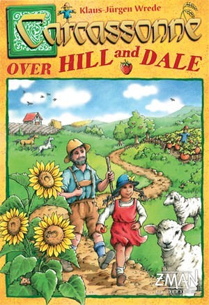 Carcassonne Board Game: Over Hill And Dale