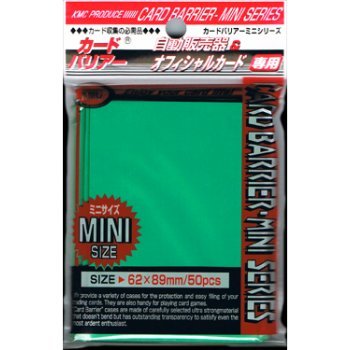 KMC Mini Super Green 62x89mm (50.ct)