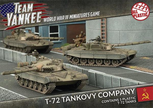 T-72 Tank Company (x5) (Plastic)