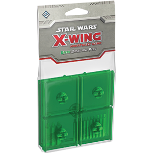 Star Wars: X-Wing - Green Bases and Pegs Accessory