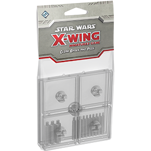 Star Wars: X-Wing - Clear Bases and Pegs Accessory