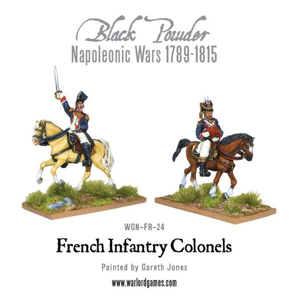 Mounted French Colonels