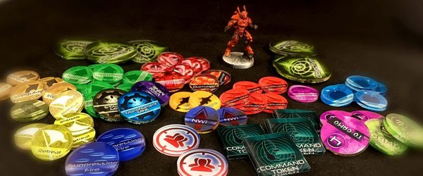 Muse on Minis Coloured Acrylic Tokens - Infinity