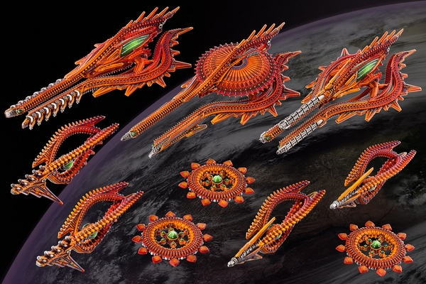 Dropfleet Commander Shaltari Starter Fleet