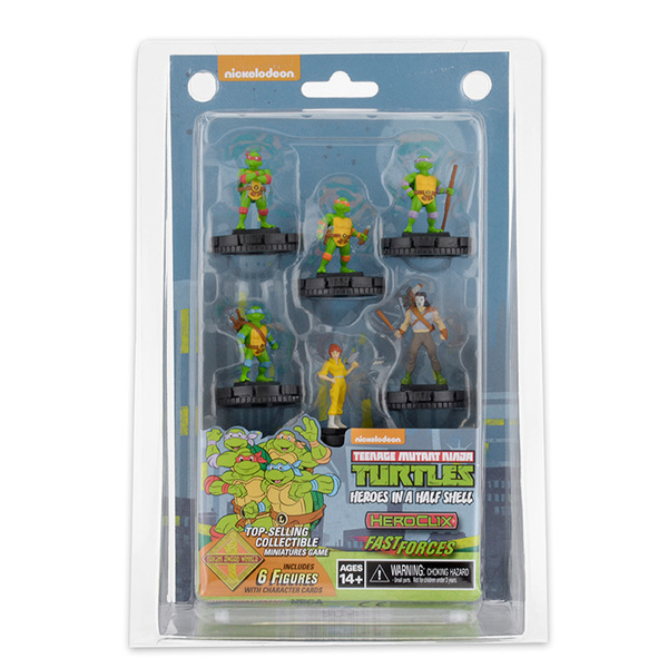 Heroclix TMNT: Heroes in a Half Shell Fast Forces