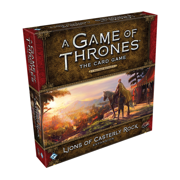 A Game Of Thrones LCG Second Edition: Lions Of Casterly Rock Deluxe Expansion