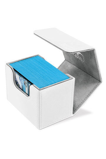Ultimate Guard SideWinder™ 80+ Standard Size XenoSkin™ White Card Boxes Ultimate Guard