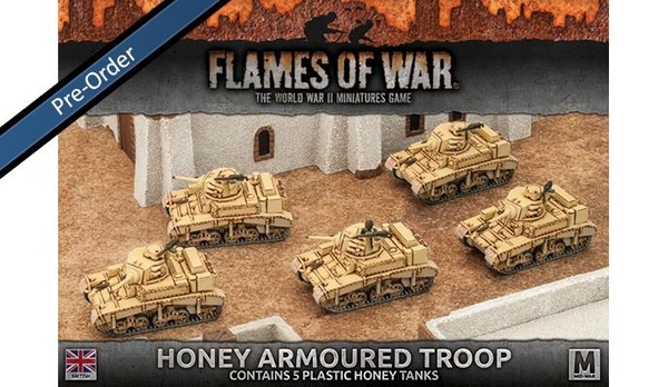 Desert Rats Honey Armoured Troop 