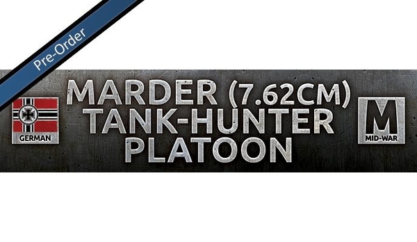 Afrika Korps Marder (7.62cm) Tank-hunter Platoon