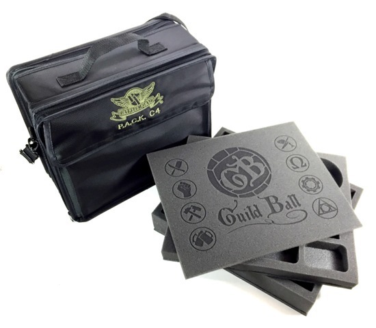 PACK C4 Bag 2.0 Guild Ball Load Out (black)