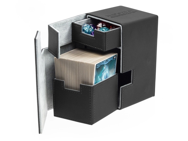 Flip n Tray Deck Case 100+ Standard Size XenoSkin Black