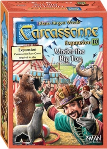Carcassonne Board Game Expansion: Under The Big Top