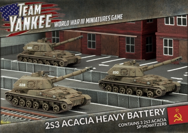 Team Yankee - 2S3 Acacia Heavy SP Howitzer Battery
