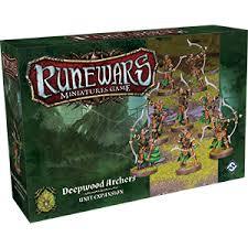 Deepwood Archers Expansion Pack: Runewars Miniatures Game