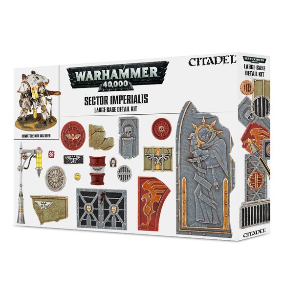 Warhammer 40,000: Sector Imperialis Large Base Detail Kit