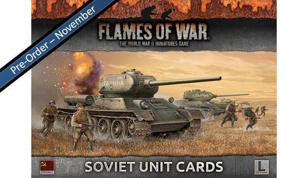 Armies Of Late War: Soviet Unit Cards
