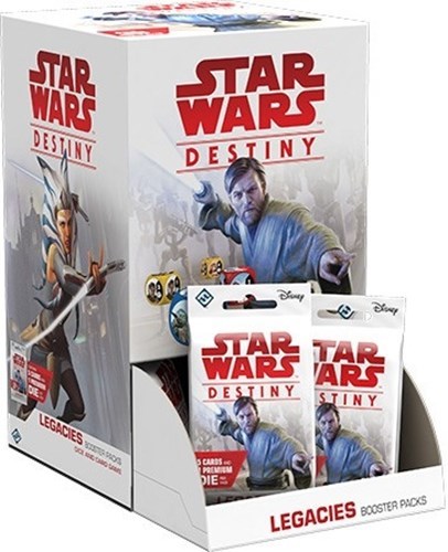 Star Wars Destiny Dice Game: Legacies Booster Display