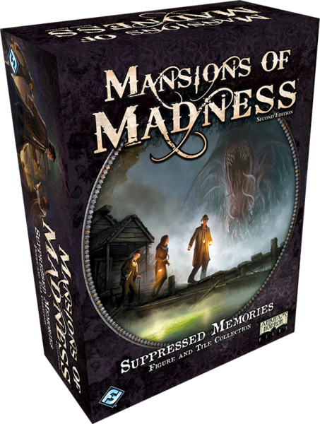 Mansions Of Madness Board Game: Suppressed Memories Figure And Tile Collection