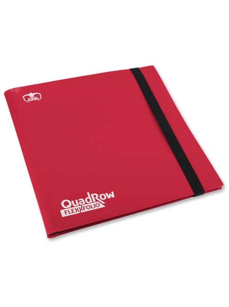 12-Pocket QuadRow FlexXfolio - Red