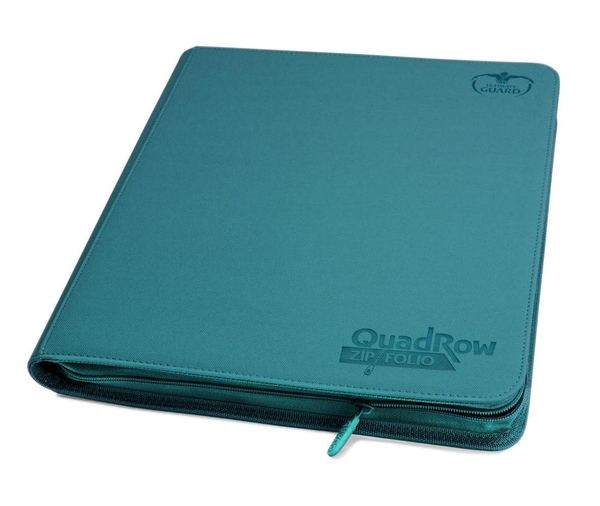 12-Pocket QuadRow ZipFolio XenoSkin - Petrol Blue