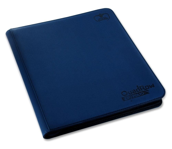 12-Pocket QuadRow ZipFolio XenoSkin - Dark Blue