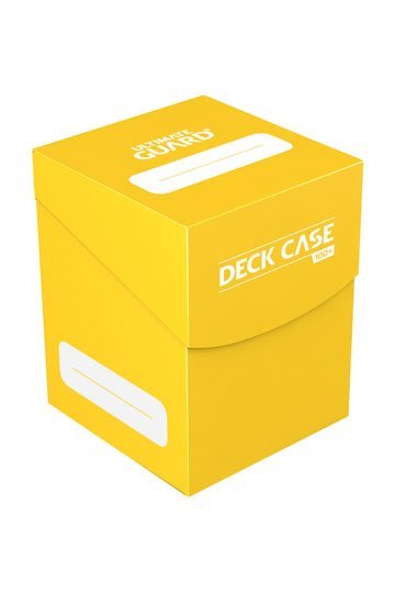 UG Deck Case 100+ Standard Size Yellow