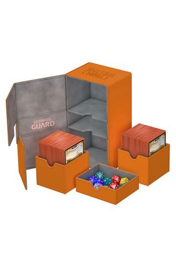 Ultimate Guard Twin Flip'n'Tray 200+ Orange Deck Case