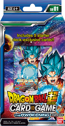 Dragonball Super Card Game: Starter Deck The Awakening SD01