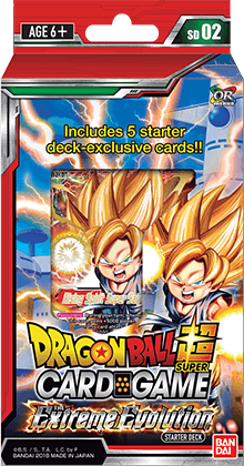 Dragonball Super Card Game: Starter Deck The Extreme Evolution SD02