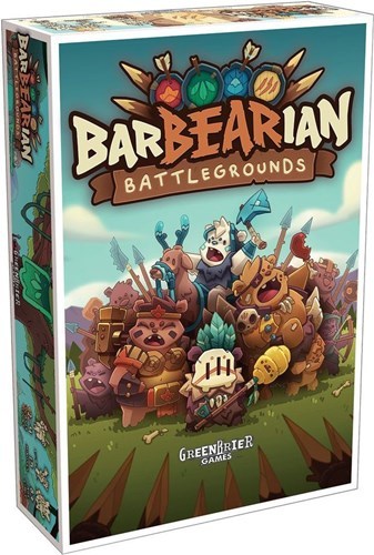 Barbearian Battlegrounds Board Game